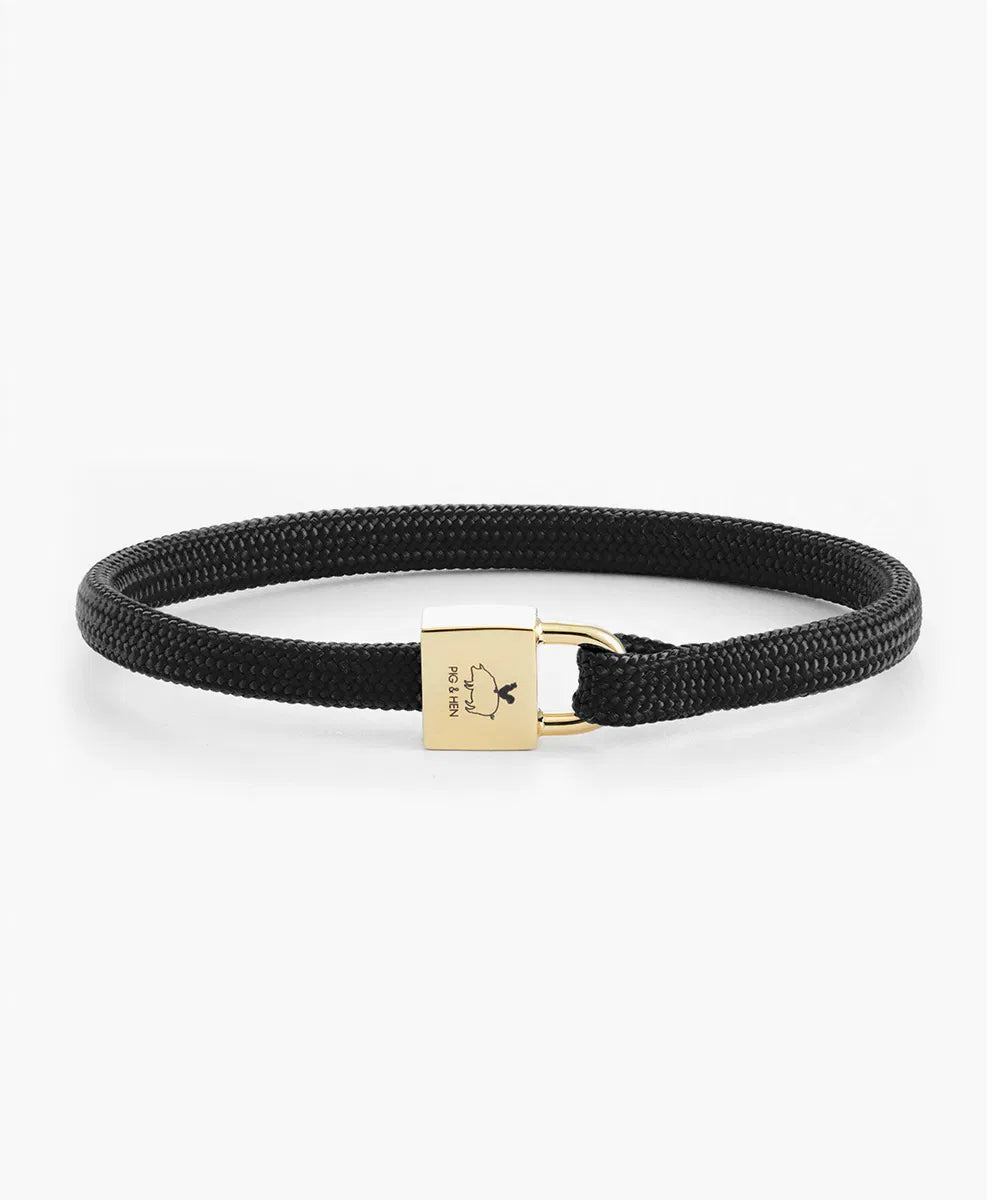 BILLY - BLACK - GOLD S/M