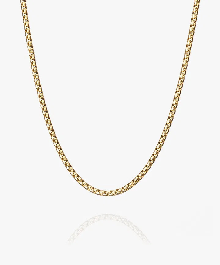 BOXCHAIN NECKLACE - GOLD