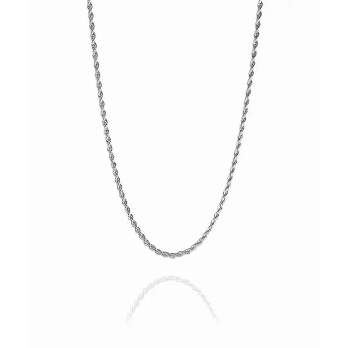 TWISTED NECKLACE - SILVER