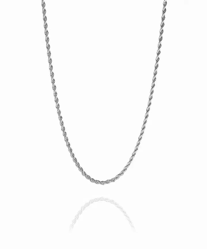 TWISTED NECKLACE - SILVER