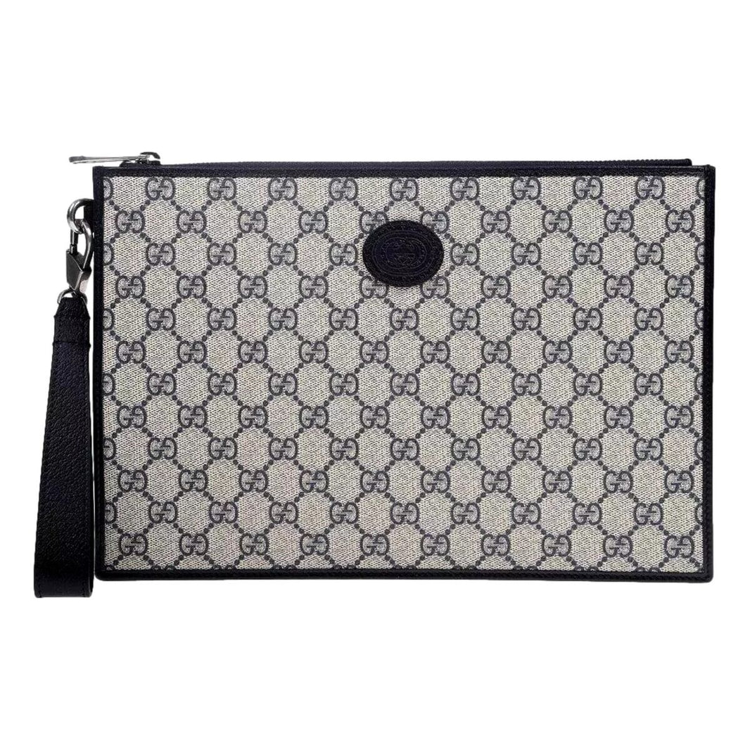 Gucci GG Supreme Zipped Pouch