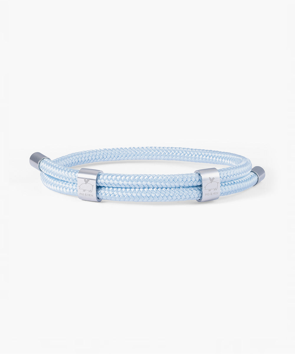 LITTLE LEWIS DBL - Arctic Blue - Silver