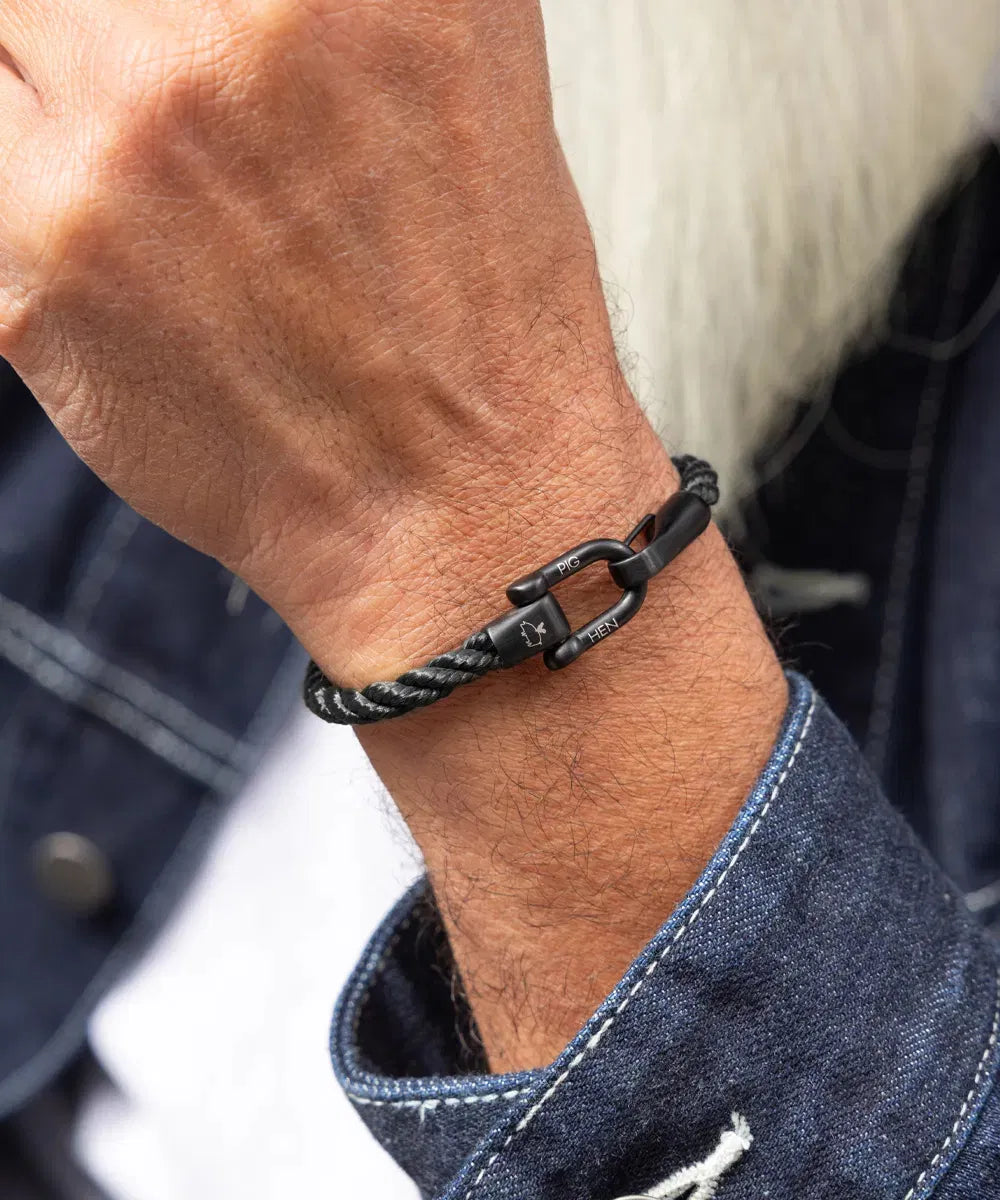 LOBSTER LARRY - BLACK - BLACK - L