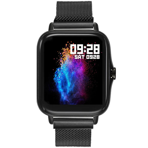 SM2 SMARTWATCH MESH BLACK