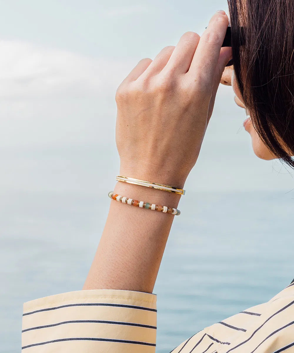 MAYA LOU - IVORY - GOLD S/M