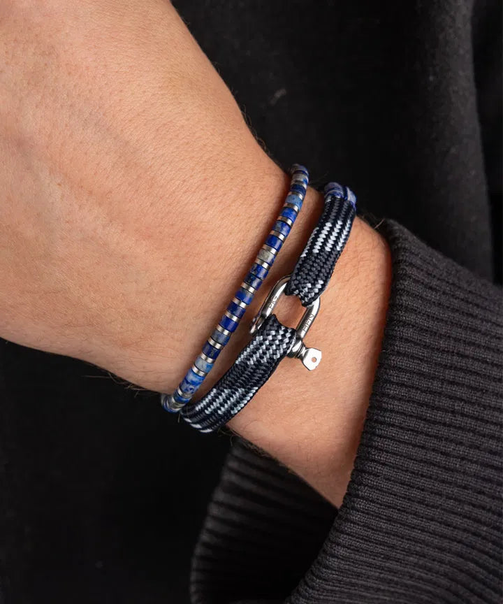 VICIOUS VIL - NAVY ARCTIC BLUE - SILVER - L