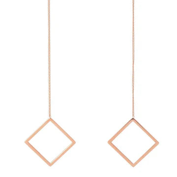ZU EARRING ROSE GOLD