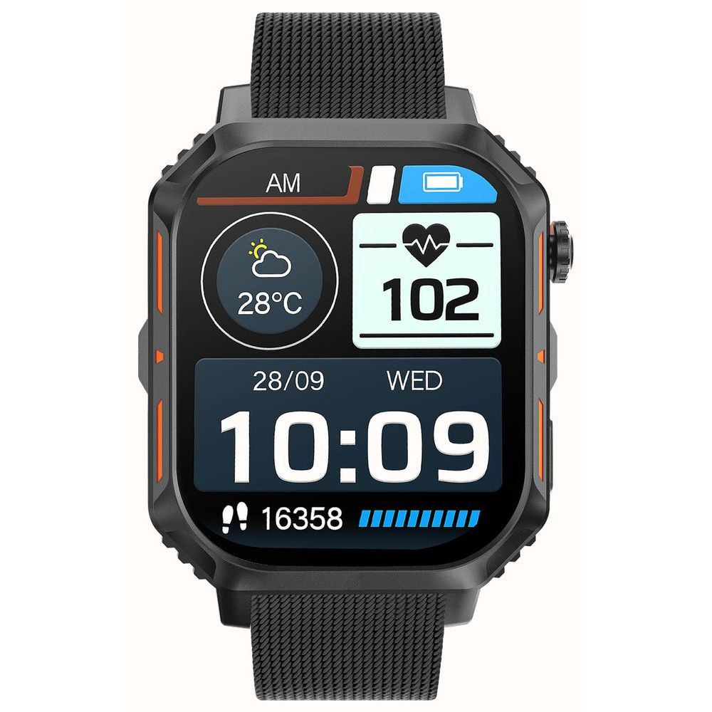 S-MAX SMARTWATCH MESH BLACK