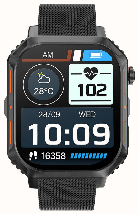 S-MAX SMARTWATCH MESH BLACK