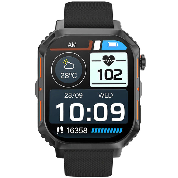 S-MAX SMARTWATCH SILICON BLACK