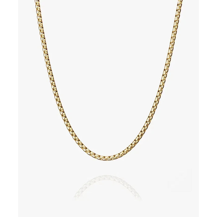 BOXCHAIN NECKLACE - GOLD