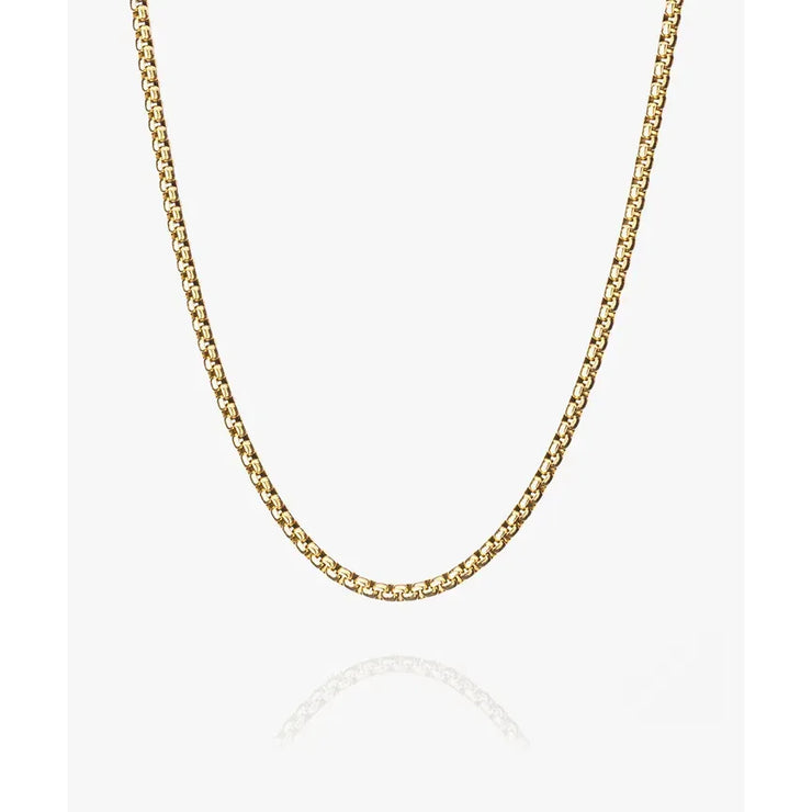 BOXCHAIN NECKLACE - GOLD