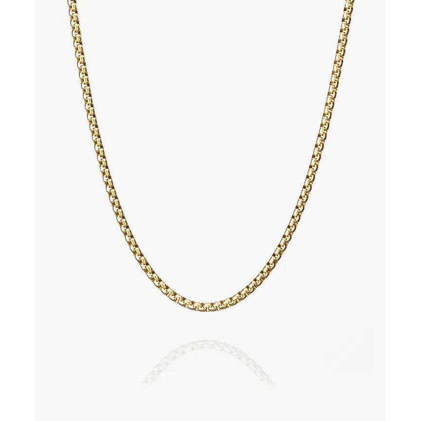 BOXCHAIN NECKLACE - GOLD