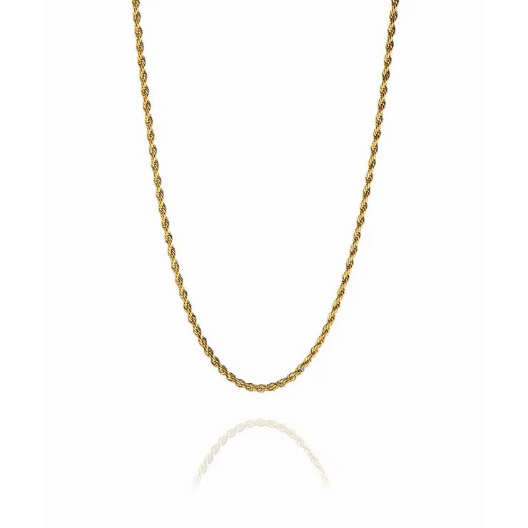 TWISTED NECKLACE - GOLD
