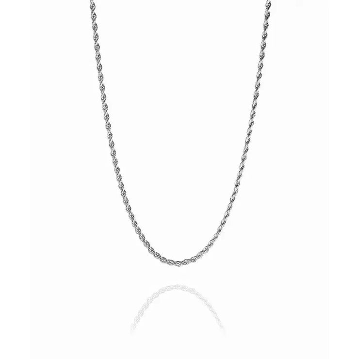 TWISTED NECKLACE - SILVER