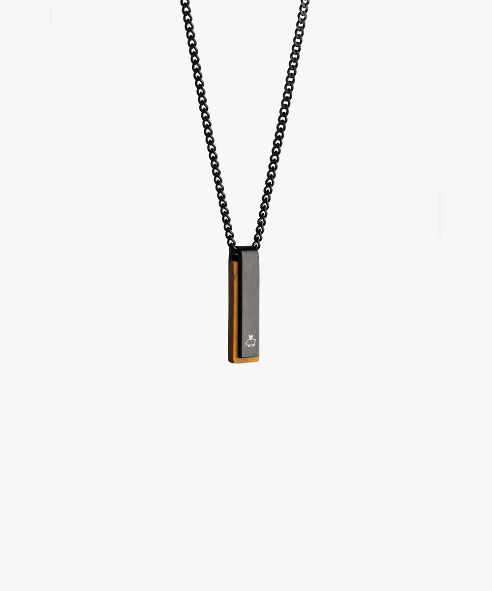 MONOLITH NECKLACE - TIGER EYE