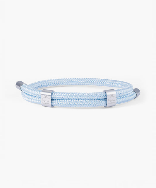 LITTLE LEWIS DBL - Arctic Blue - Silver