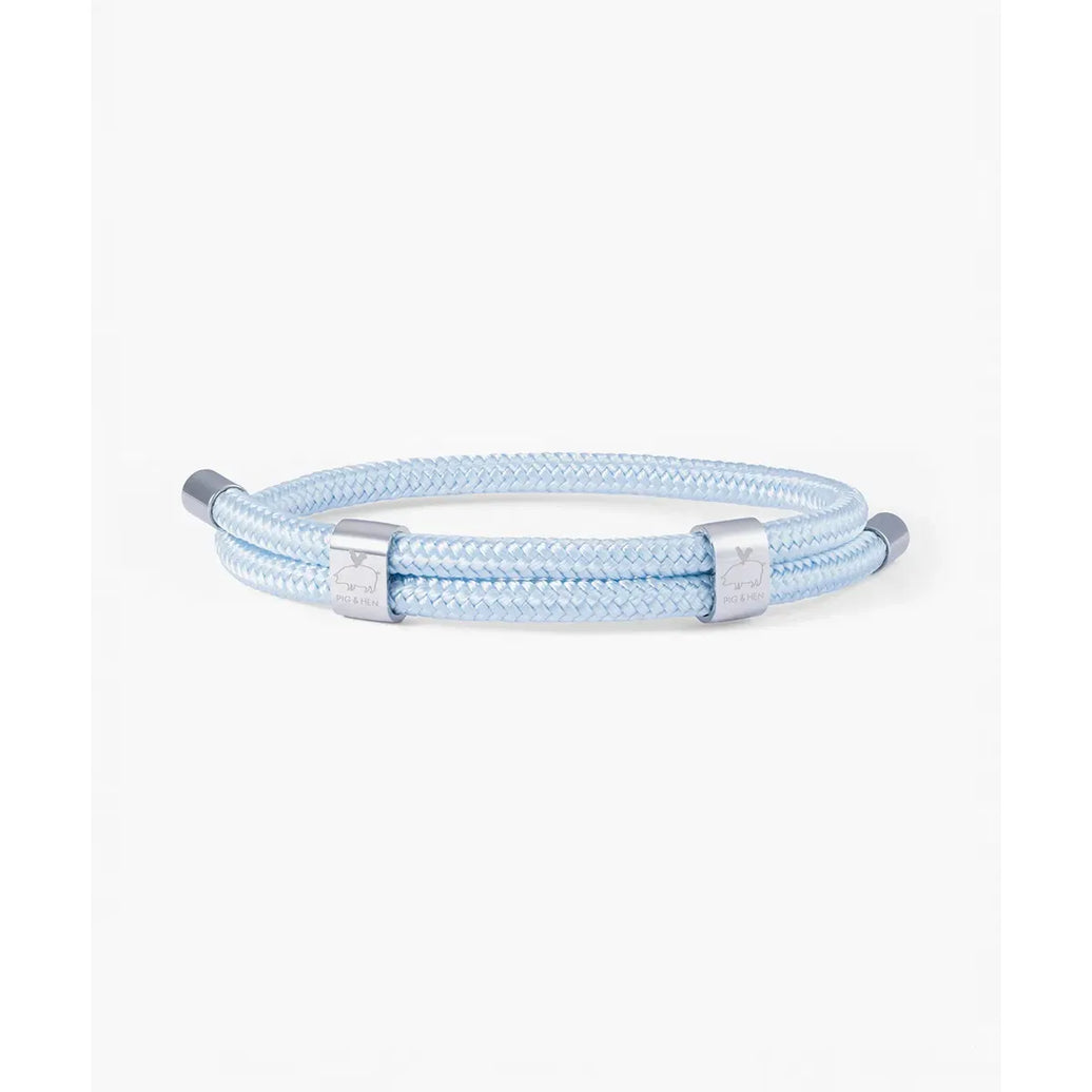 LITTLE LEWIS DBL ARCTIC BLUE - SILVER L