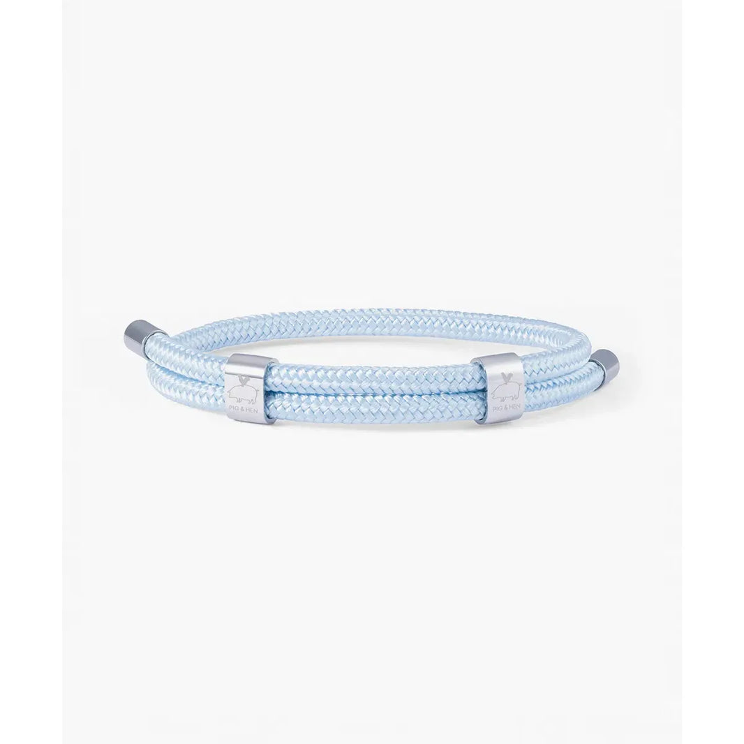 LITTLE LEWIS DBL ARCTIC BLUE - SILVER L
