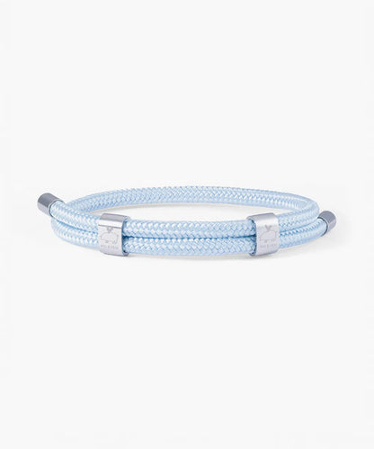 LITTLE LEWIS DBL ARCTIC BLUE - SILVER L