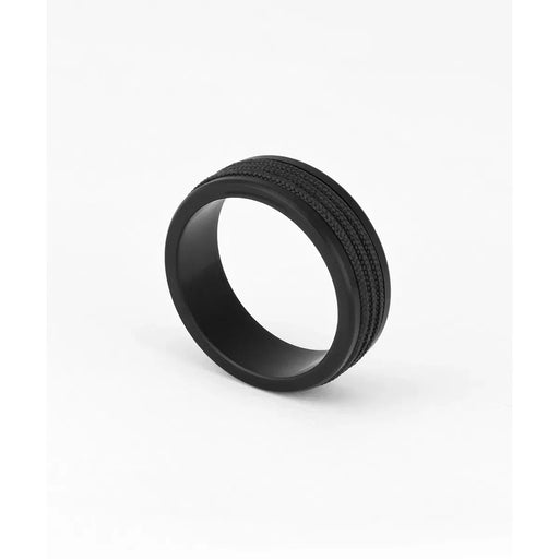 NAVARCH 8 WRAP RING - BLACK