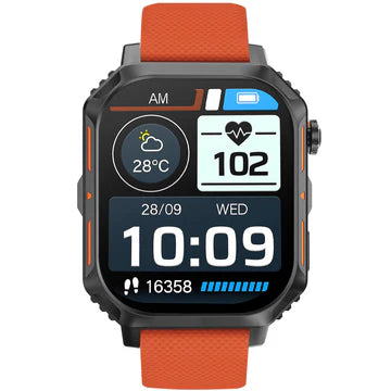 S-MAX SMARTWATCH SILICON ORANGE