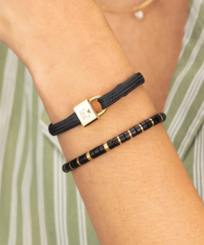 BILLY - BLACK - GOLD S/M