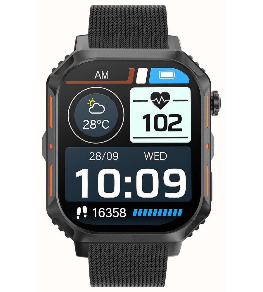 S-MAX SMARTWATCH MESH BLACK