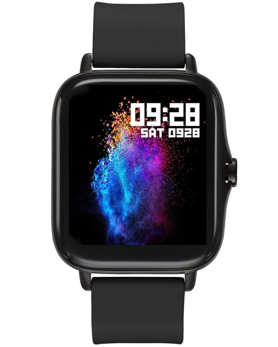 SM2 SMARTWATCH SILICON BLACK
