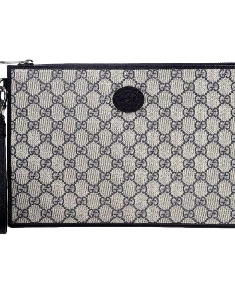 Gucci GG Supreme Zipped Pouch