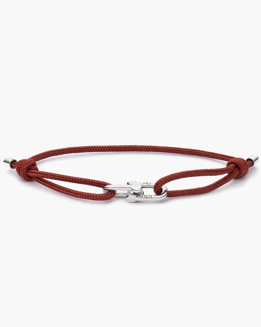 DAUNTING DEAN VELVET RED- SILVER