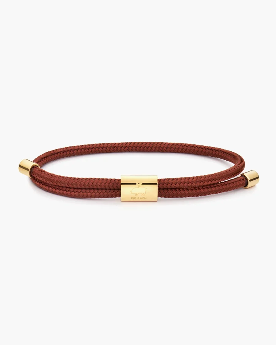 LEWIS VELVET RED - GOLD